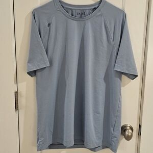 Rhone Reign Performance T-Shirt - Size Large  Cloud Blue - Excellent Condition